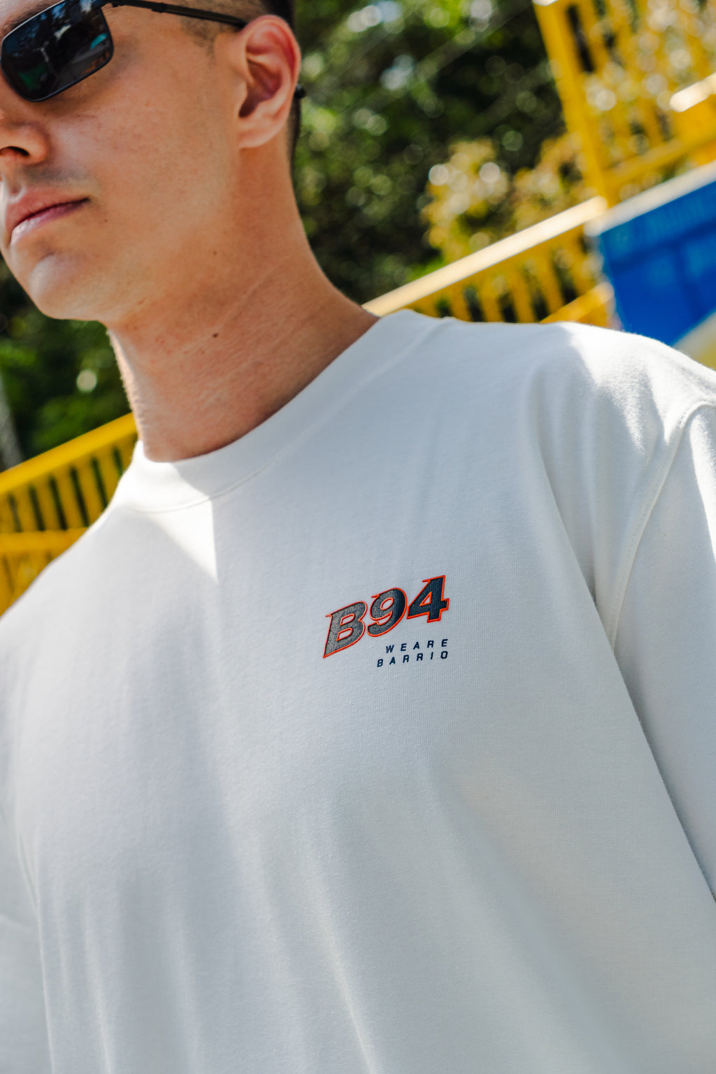 Camiseta Oversize  - Fundamentals - Unisex Blanco 220G