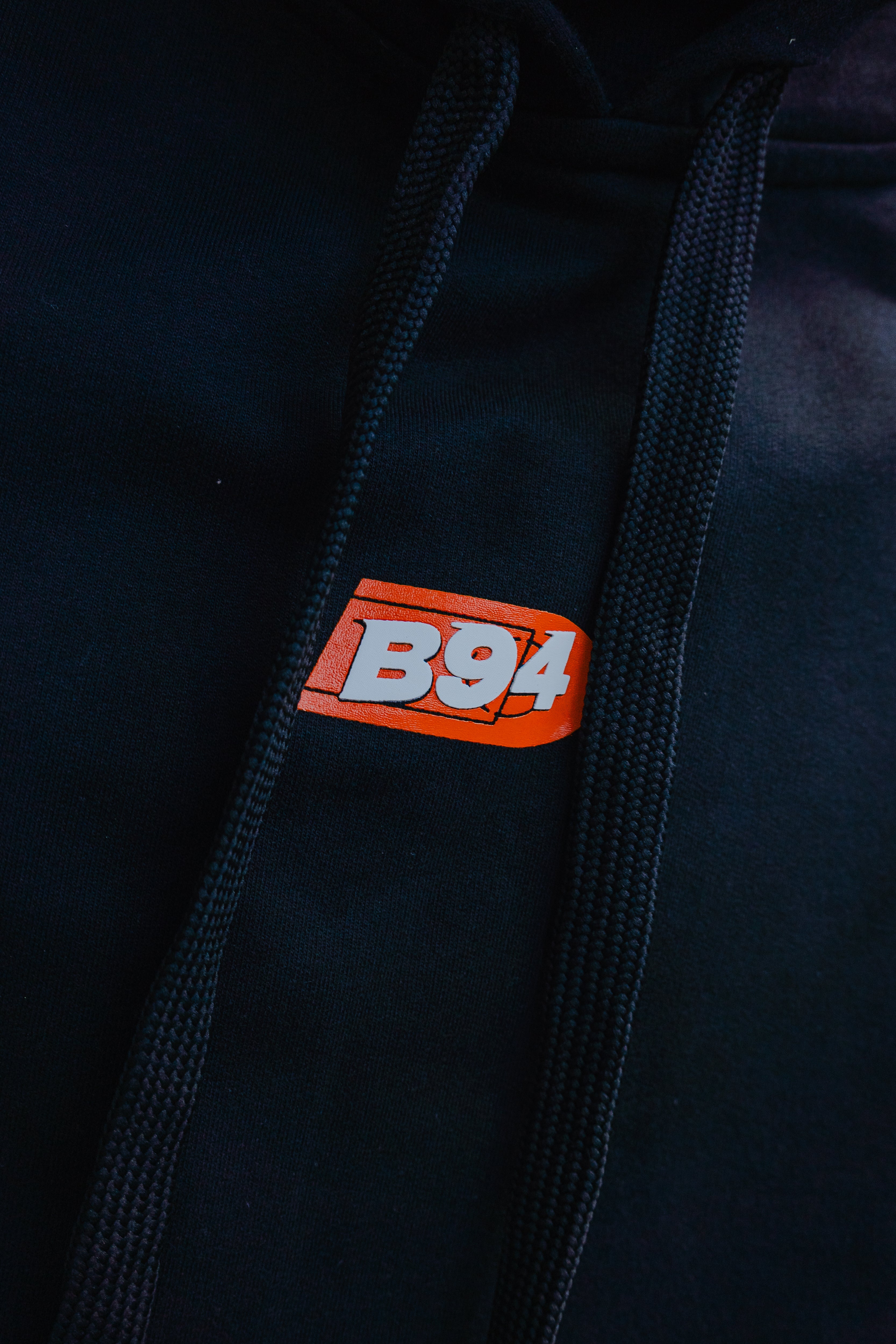 Buzo oversize Fundamentals negro alto gramaje 340G