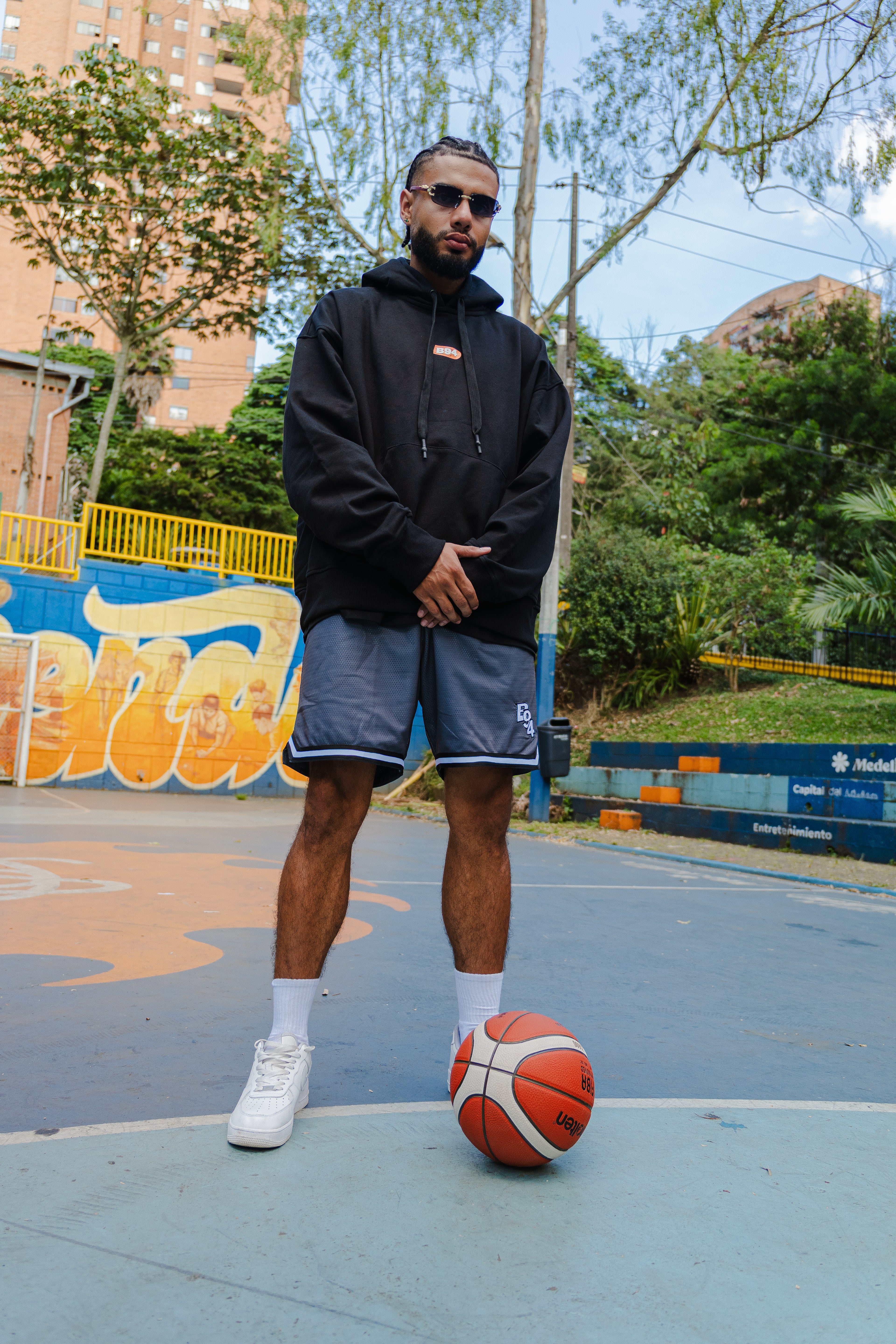 Short vintage Fundamentals Gris