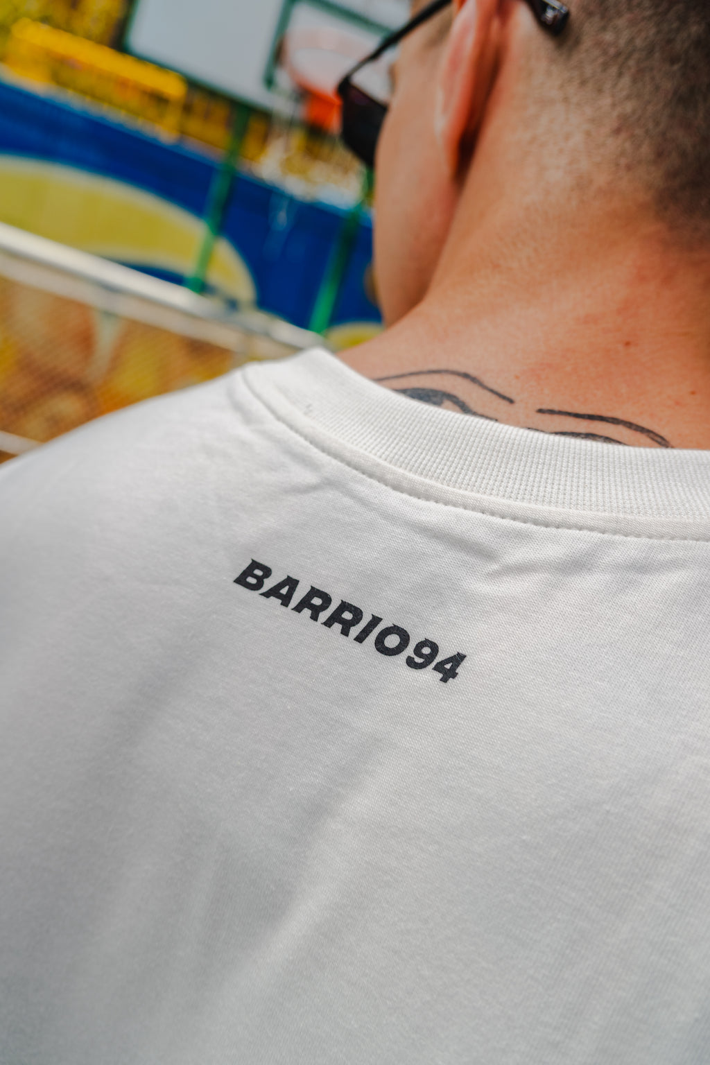 Camiseta Oversize  - Fundamentals - Unisex Blanco 220G